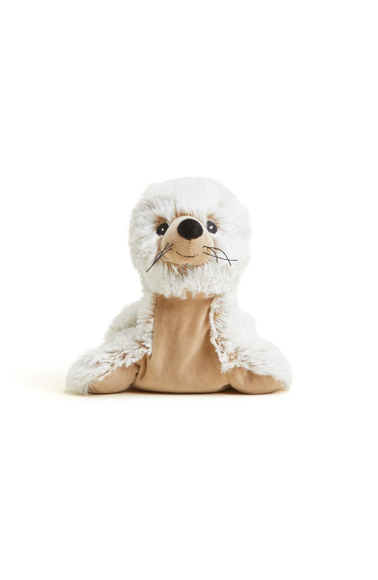 Warmies Seal Plush Toy, Alternate, color, Light Brown