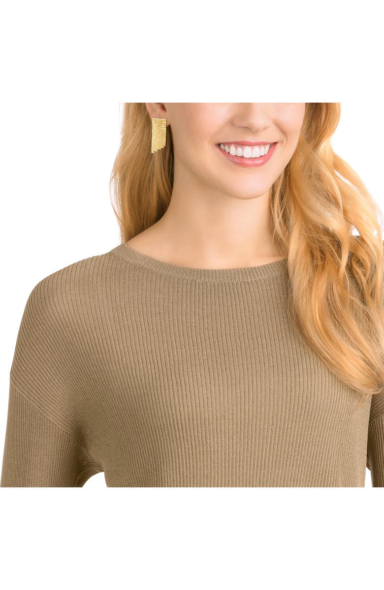 Swarovski Crystal Mesh Drop Earrings, Alternate, color, 