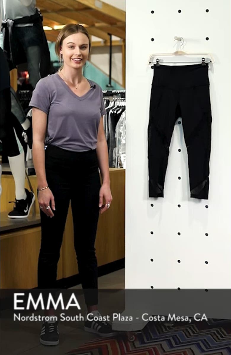 Moroccan High Waist Crop Leggings, sales video thumbnail