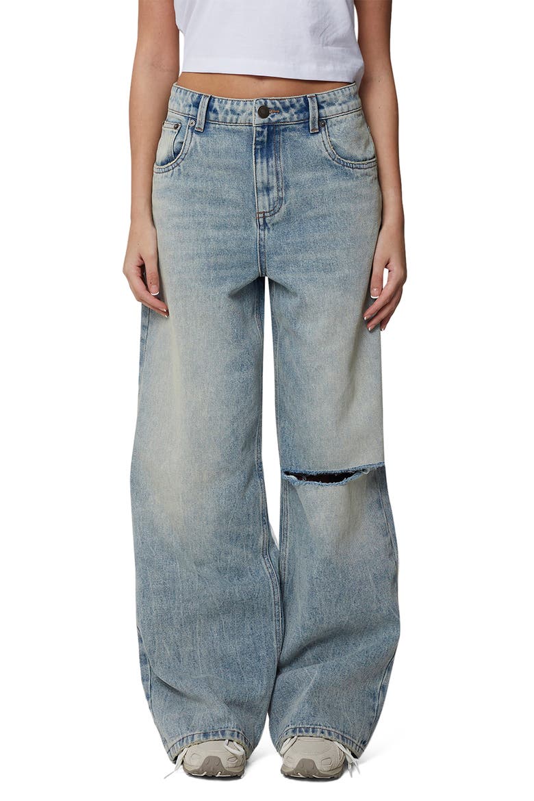 Denim Ripped Jean, Main, color, Blue
