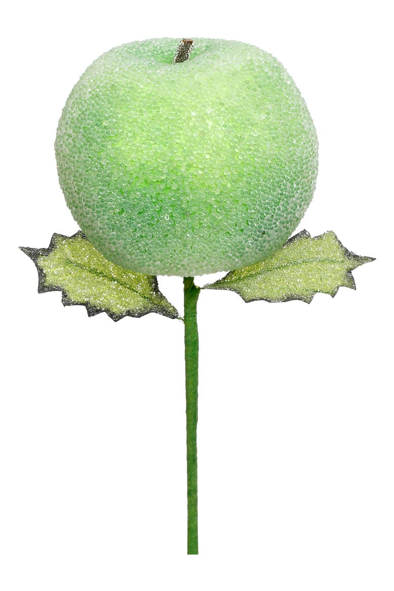Christmas Green Apple Pick, Box of 6, Main, color, Green