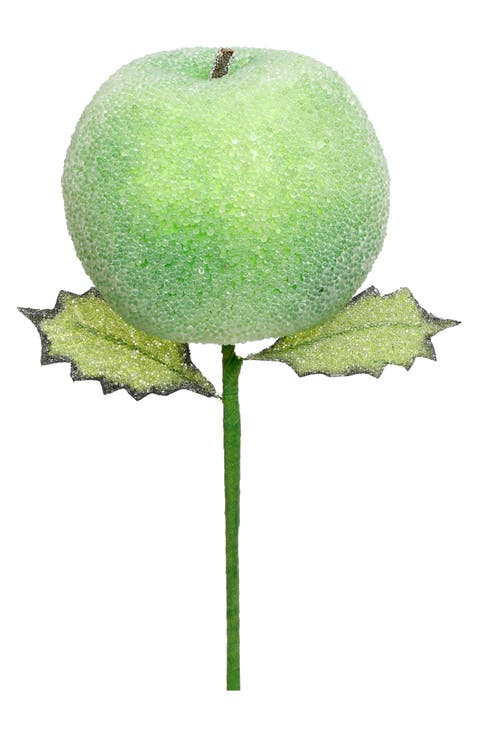 Christmas Green Apple Pick, Box of 6