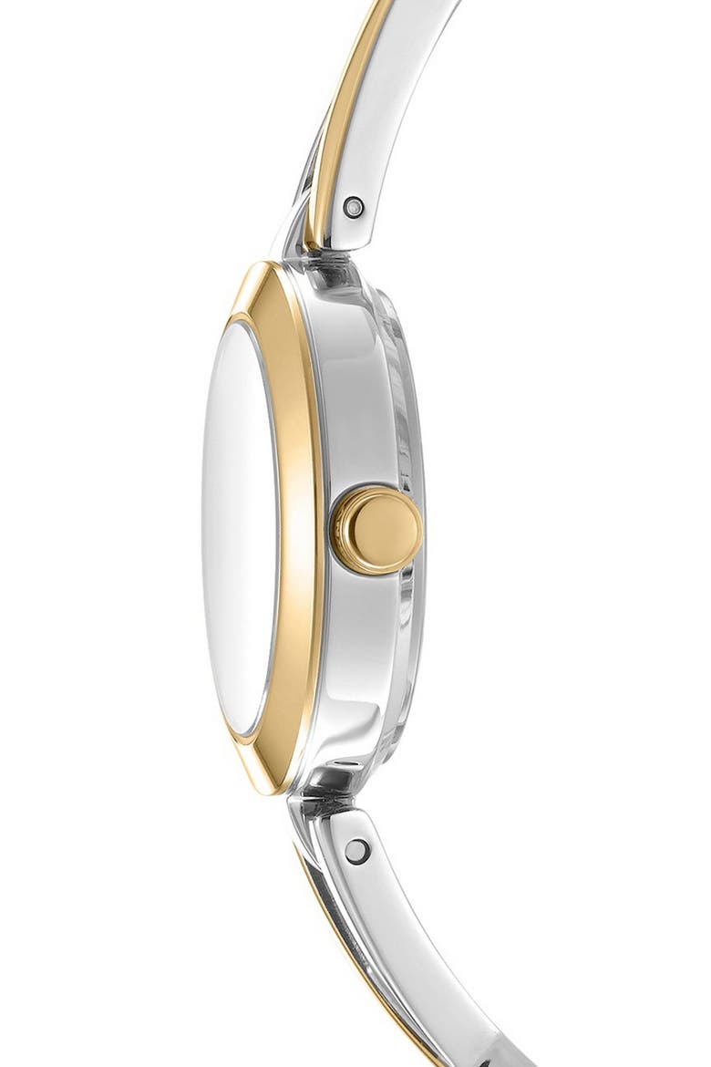L 170 Bracelet Watch, Alternate, color, SILVER/ GOLD MULTI