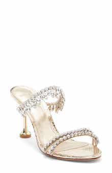 Alexandre Birman Crystal Fringe Sandal