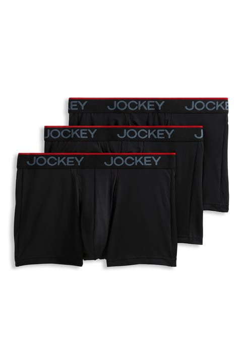 Men's Chafe Proof Pouch Microfiber 3" Trunk - 3 Pack