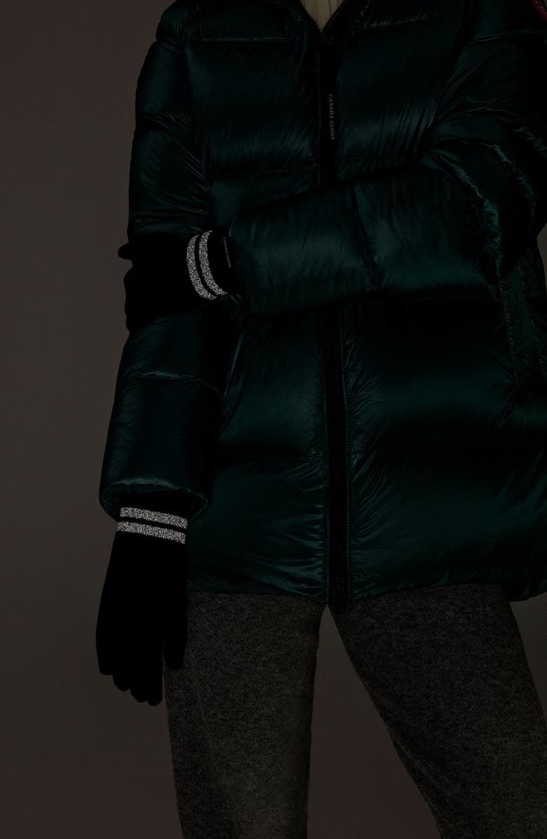 Canada Goose Barrier Merino Wool Gloves, Alternate, color, Black