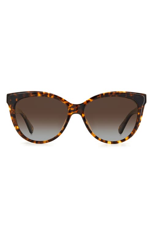 Kate Spade New York Daeshas 56mm Polarized Cat Eye Sunglasses
