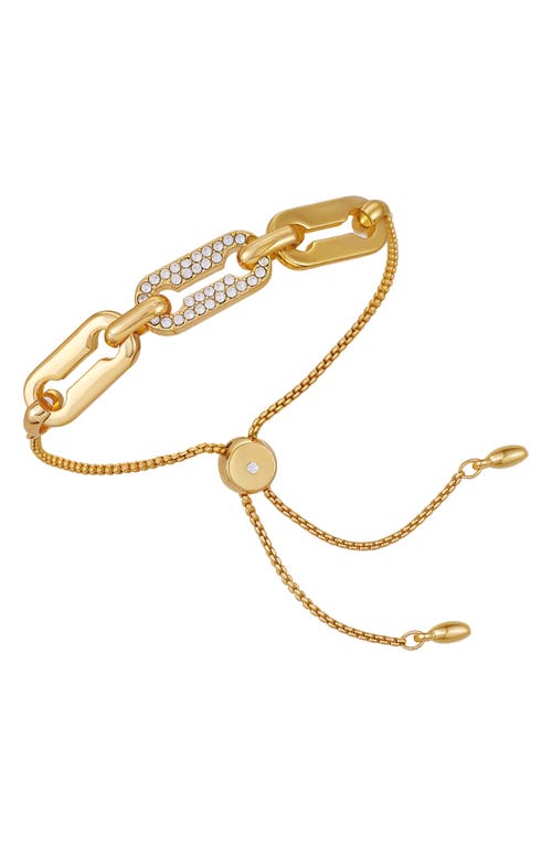 Vince Camuto Crystal Slider Bracelet In Burgundy