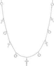 Bearfruit Jewelry 14k Gold Plated Anela Cross Necklace Faith-Inspired Jewelry Daily Wearl