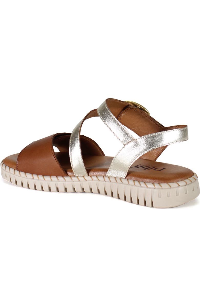 Diba True CHAU FER Leather Comfort Wedge, Alternate, color, Gold/Tan