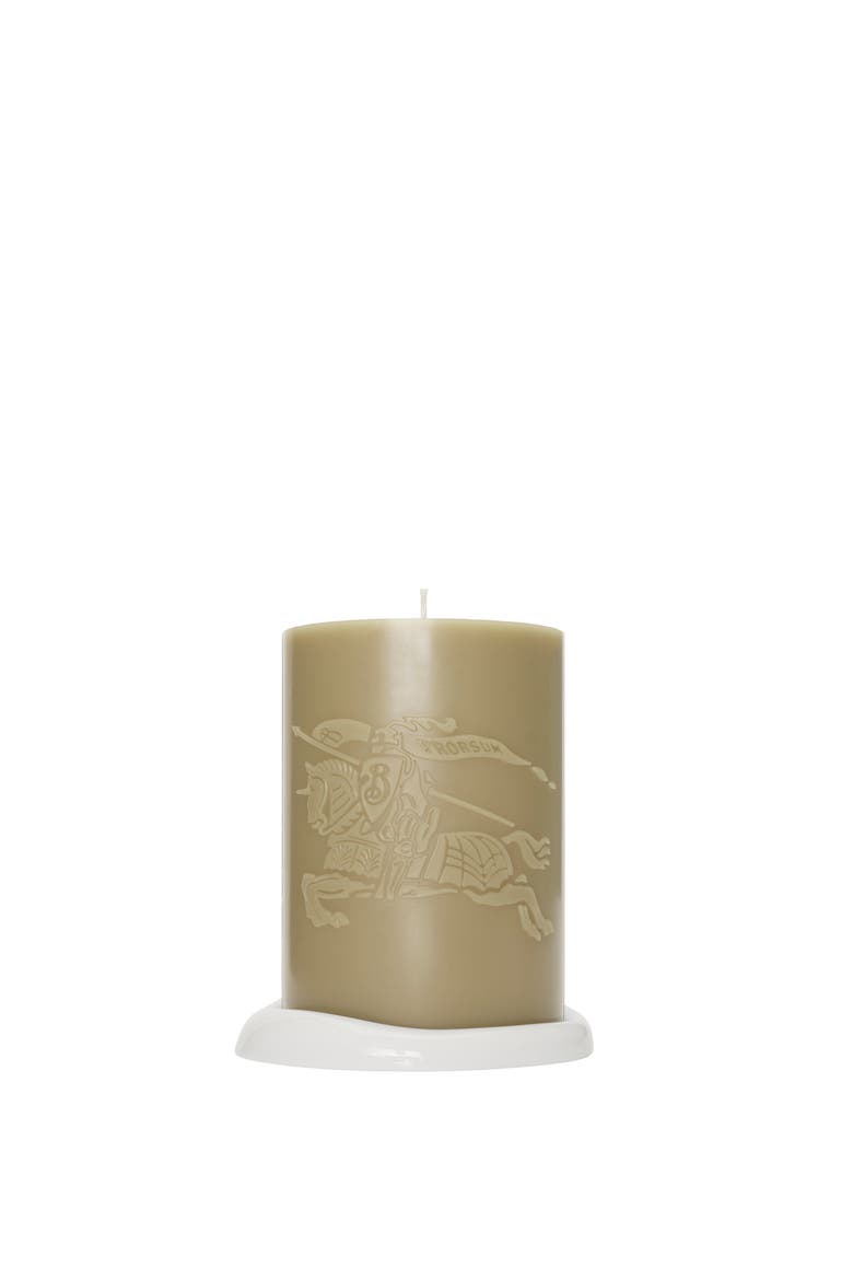 Rose and Violet Blossom Candle, Main, color, Hunter taupe
