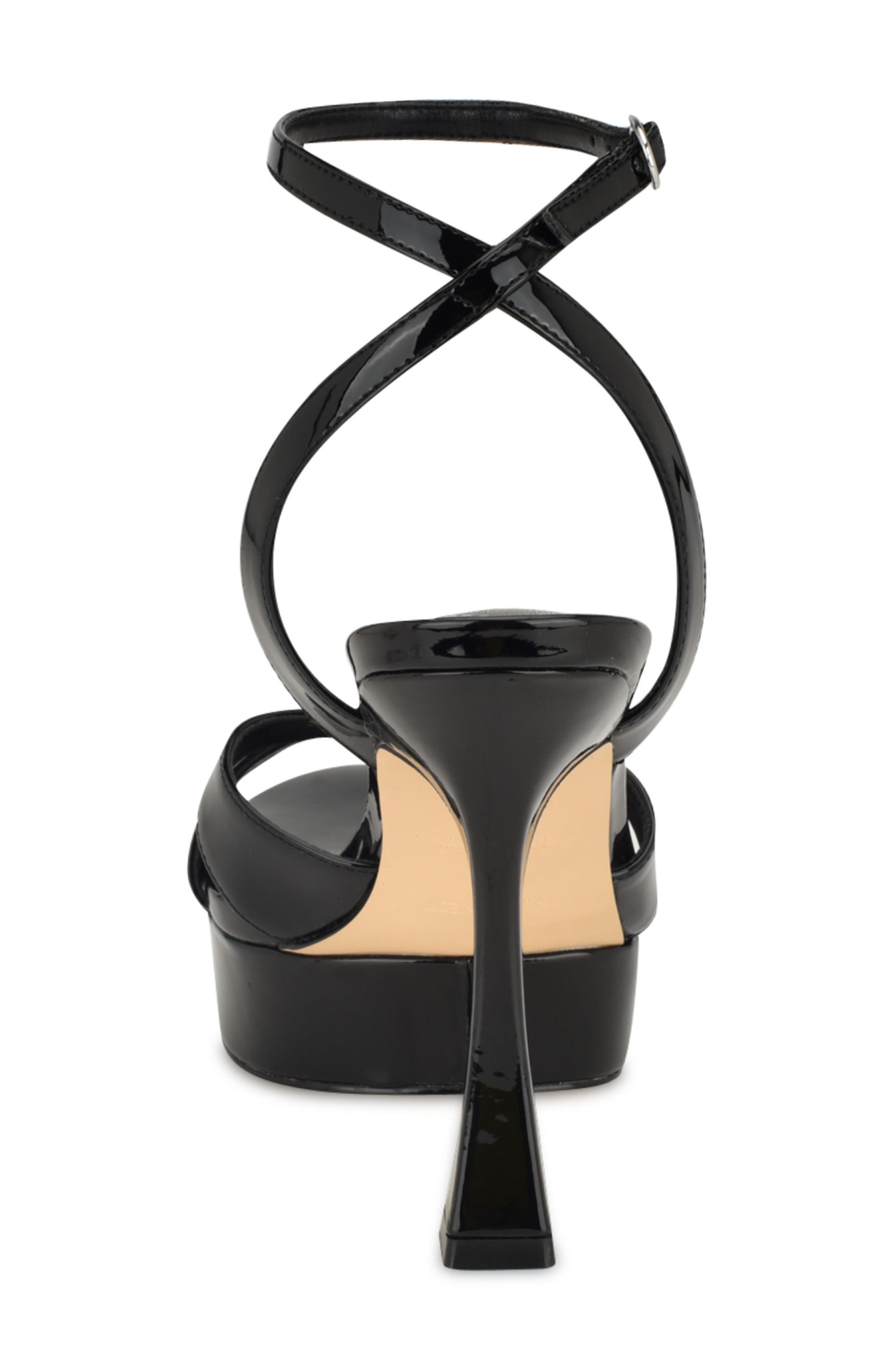 Nine West Jessie Ankle Strap Platform Sandal, Alternate, color, 