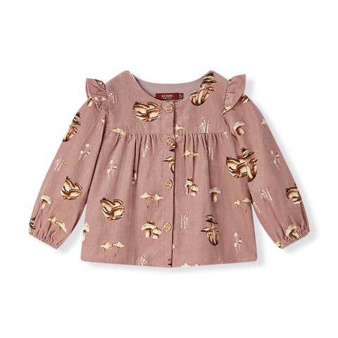 Organic Corduroy Long Sleeve Top (Toddler)