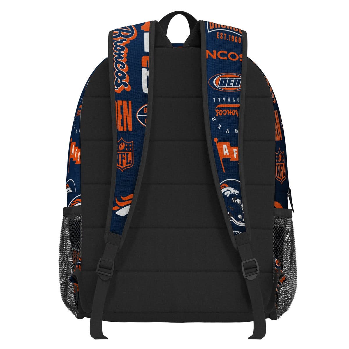 Denver Broncos Backpack and Lunchbox Set, Alternate, color, Navy