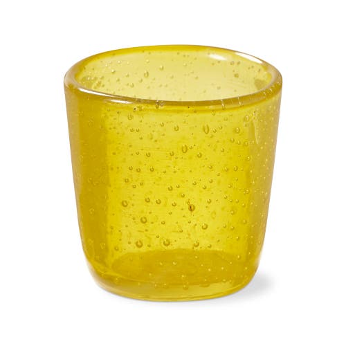 tag Paint Box Blown Glass Tealight Holder in Yellow  product