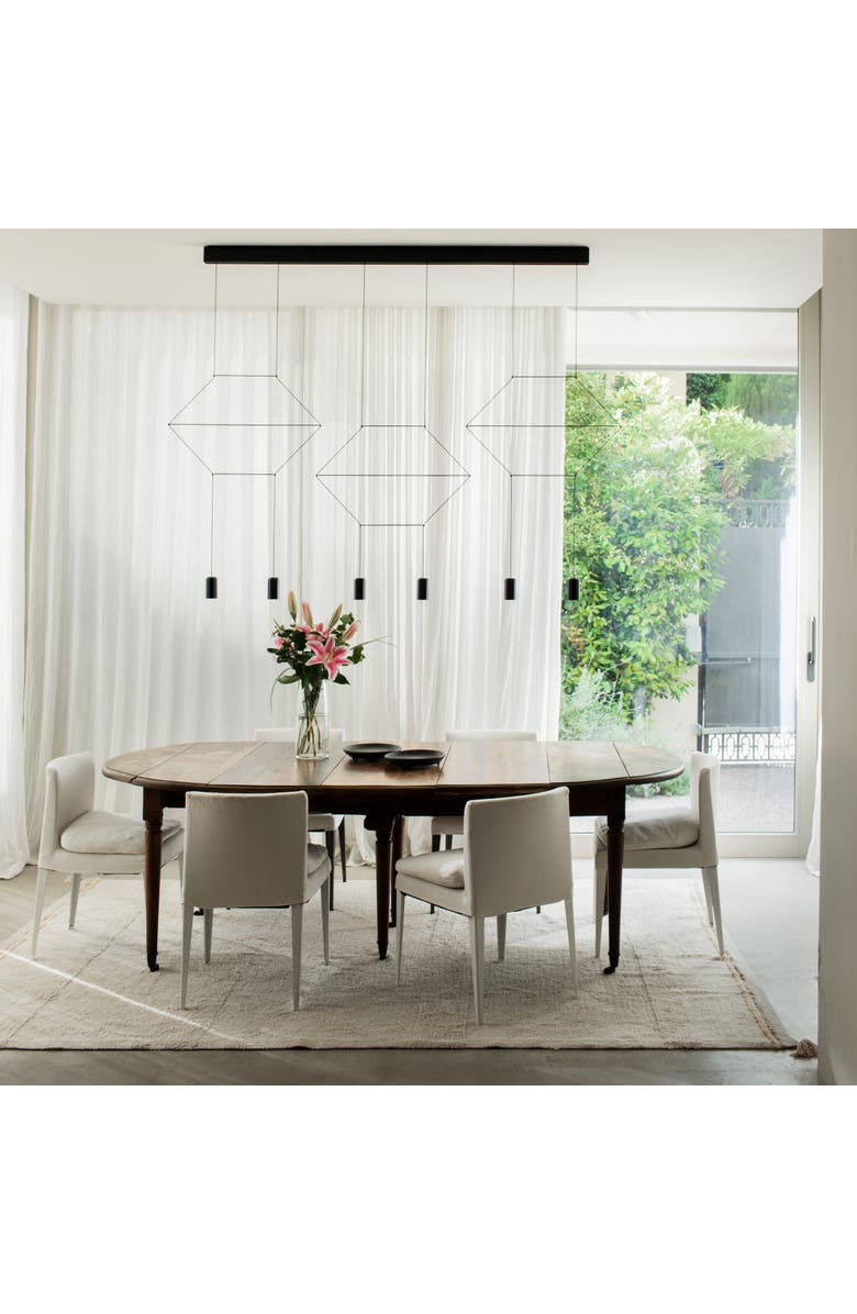 Lorena Canals Washable Rug Bloom, Alternate, color, Natural, Rose, Linen