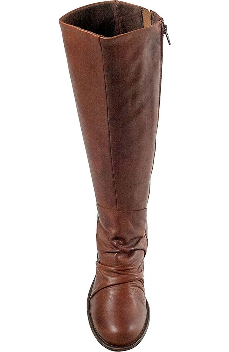 Miz Mooz Lisbon Knee High Boot, Alternate, color, Brandy