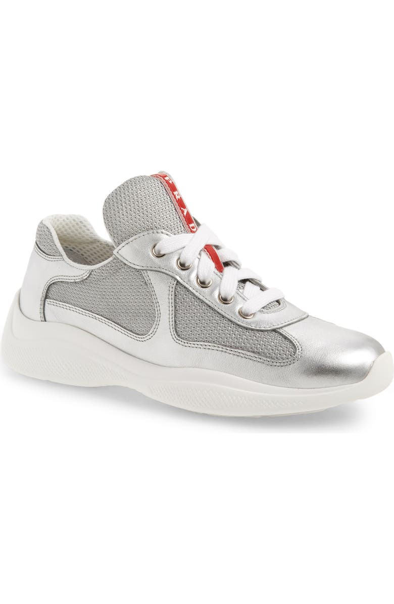 Prada Low-Top Sneaker, Main, color,