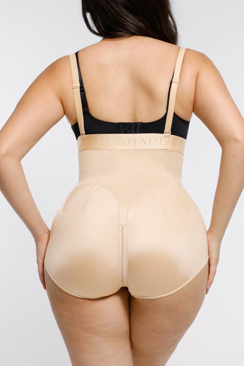 Shapellx Butt-lifting High Waist Panty In Tres Naturale