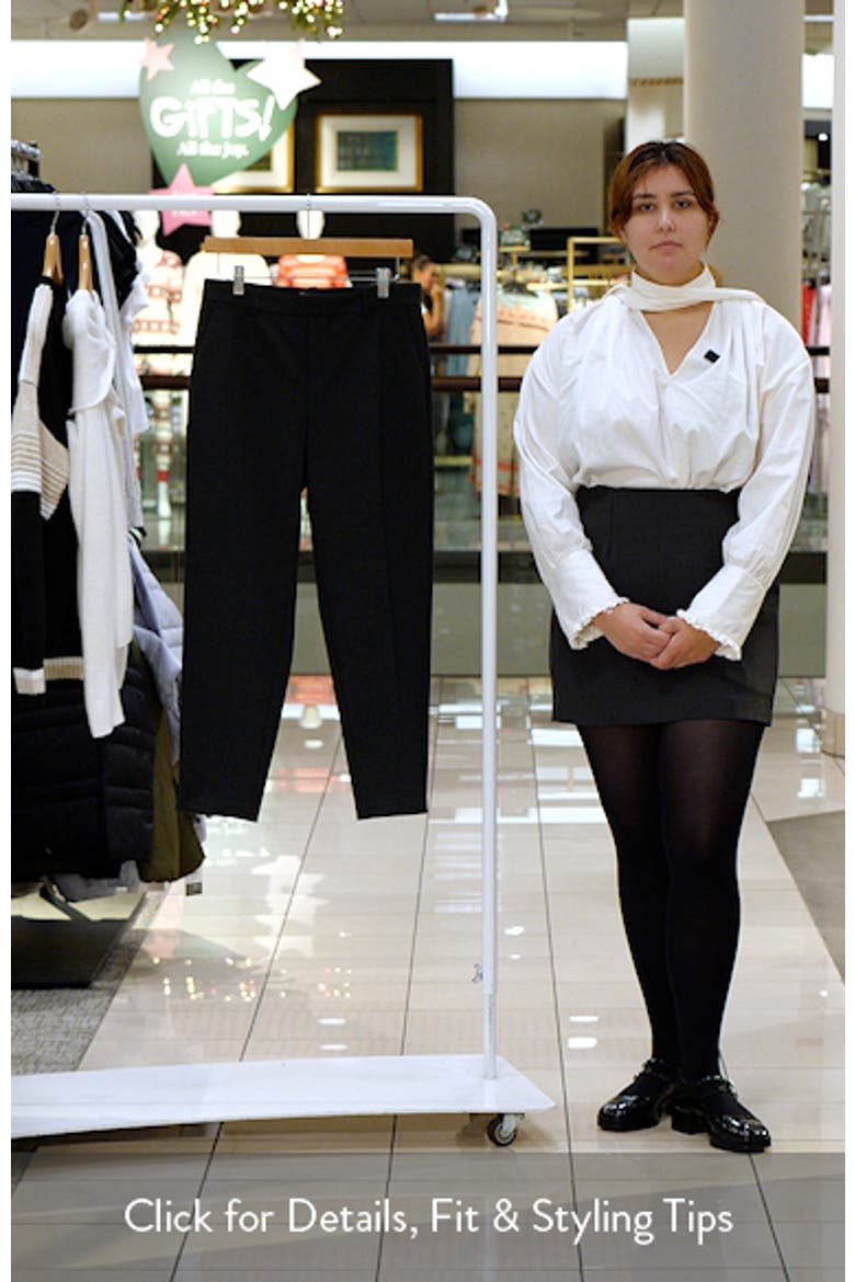 Ponte Straight Leg Pants video