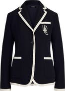 Lauren Ralph Lauren Two-Tone Georgette Blazer