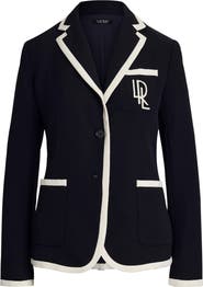Lauren Ralph Lauren Two-Tone Georgette Blazer