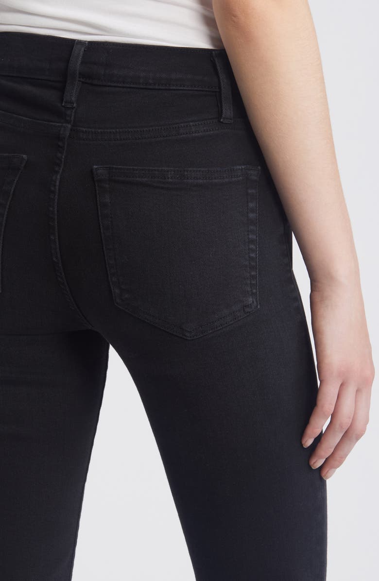 FRAME Le High Raw Hem Straight Leg Jeans, Alternate, color,