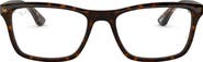 Ray-Ban 57mm Square Optical Glasses