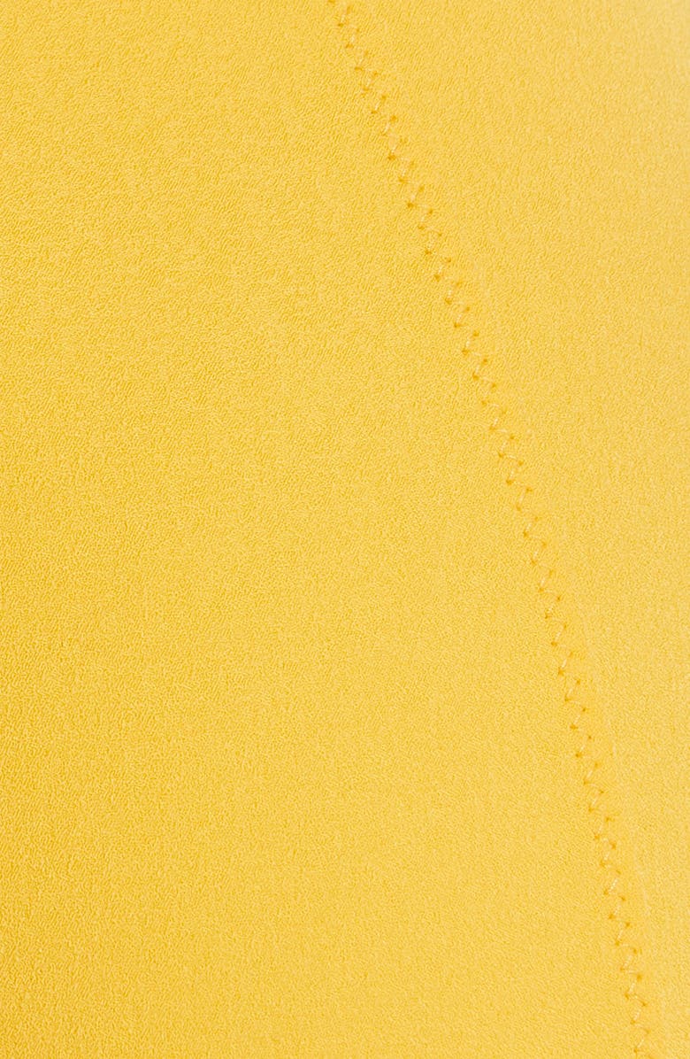 Lisa Marie Fernandez Poppy Strapless Button High Waist Crepe Two-Piece Swimsuit, Alternate, color, 