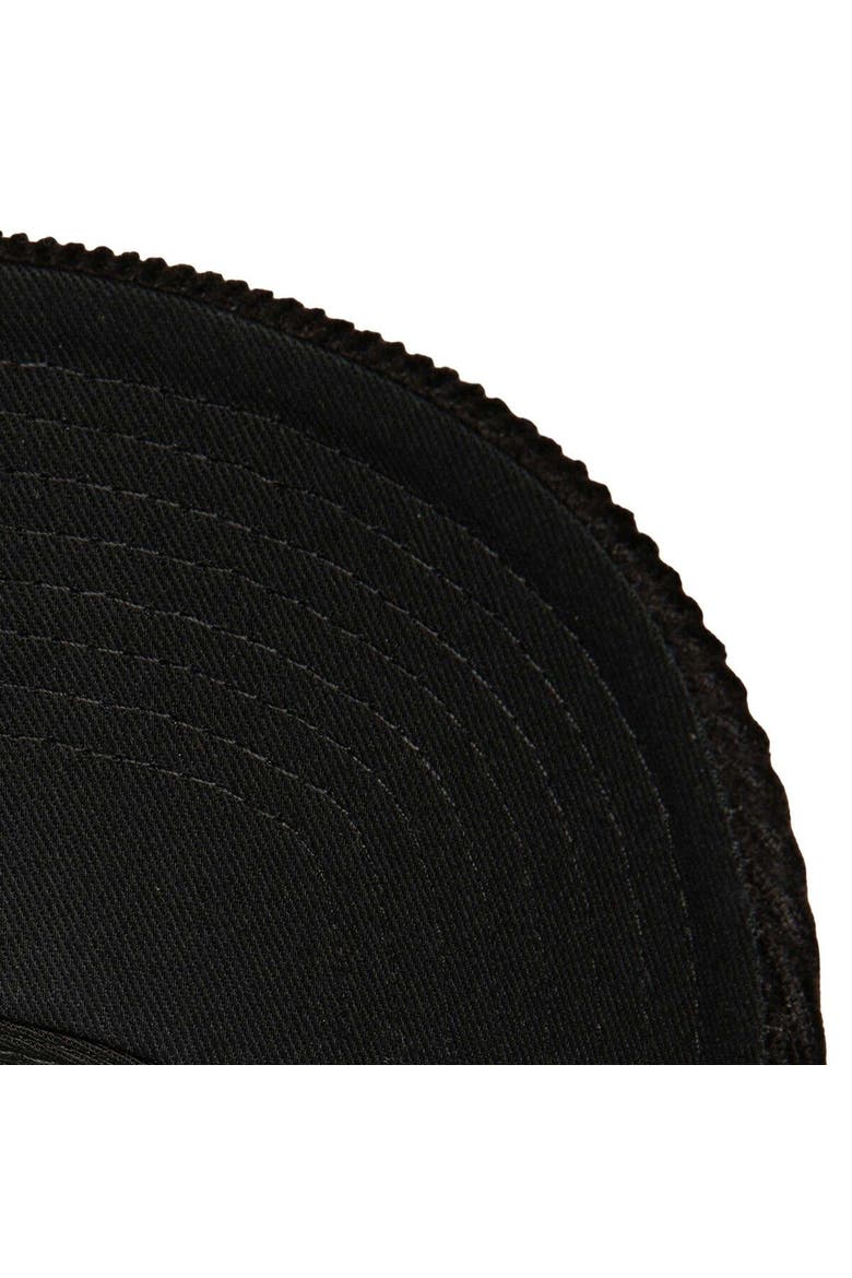 Men's Mitchell & Ness  Black Pittsburgh Penguins Times Up Classic Script Cord Trucker Adjustable Hat, Alternate, color, Black