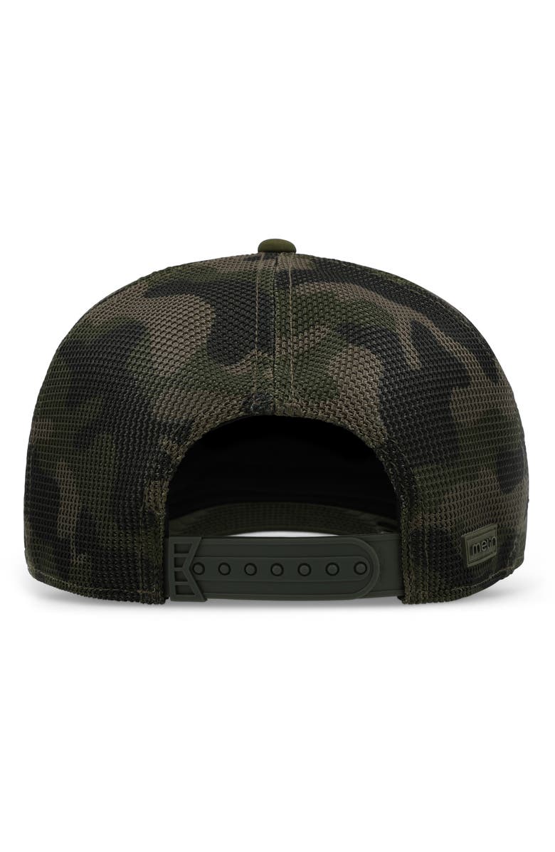 Melin Odyssey Mac Retro Hydro Unstructured Micromesh Snapback Hat, Alternate, color, Olive Camo