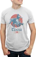 Coors Brewing Company Men's Coors Brewing Company Rodeo Classic Logo  Graphic T-Shirt