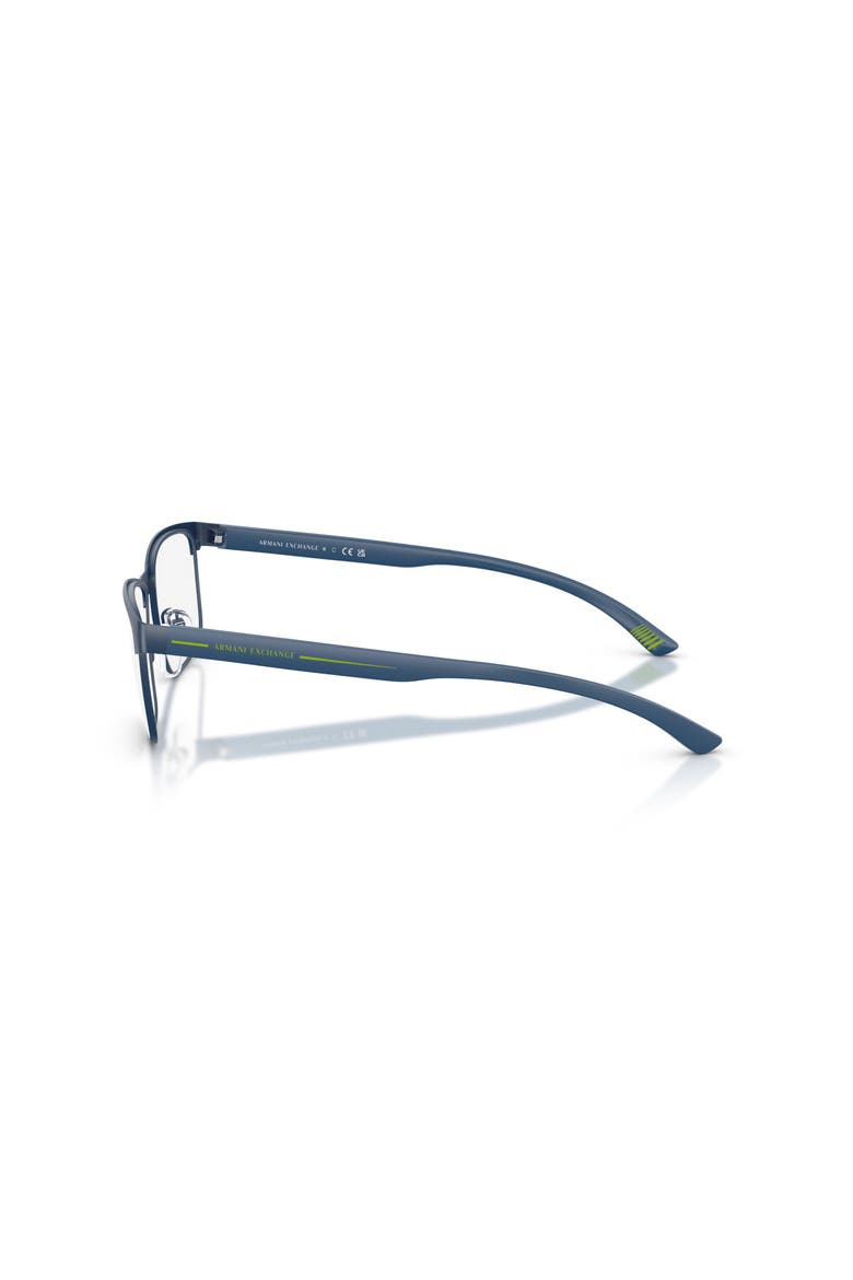56mm Rectangle optical glasses, Alternate, color, Blue
