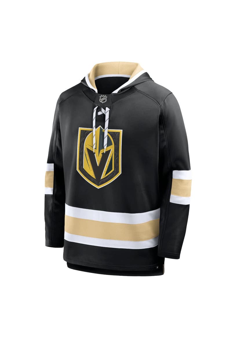 Men's Fanatics Black Vegas Golden Knights Prime Time Fleece Hoodie, Alternate, color, Black