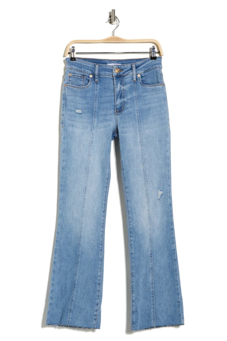 Mandy High Waist Distressed Bootcut Jeans, Alternate, color, BELLAMY