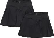 90 DEGREE BY REFLEX Kids' 2-Pack Summer Crossover Skorts