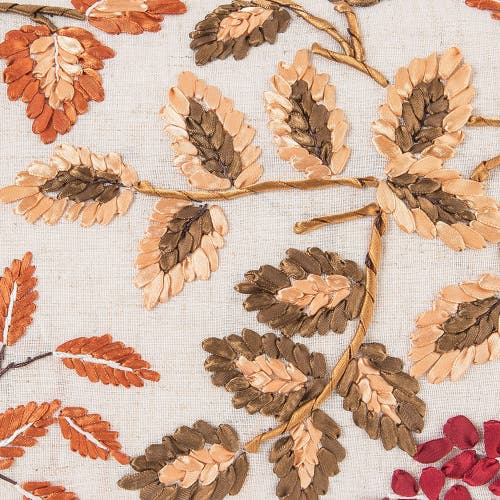 C & F Home C&f Home Floral Autumn Harvest Leaves Accent Pillow, 12" X 18" In Multi