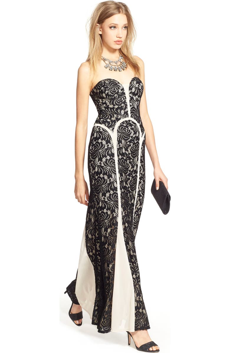 Glint Metallic Envelope Clutch, Alternate, color,