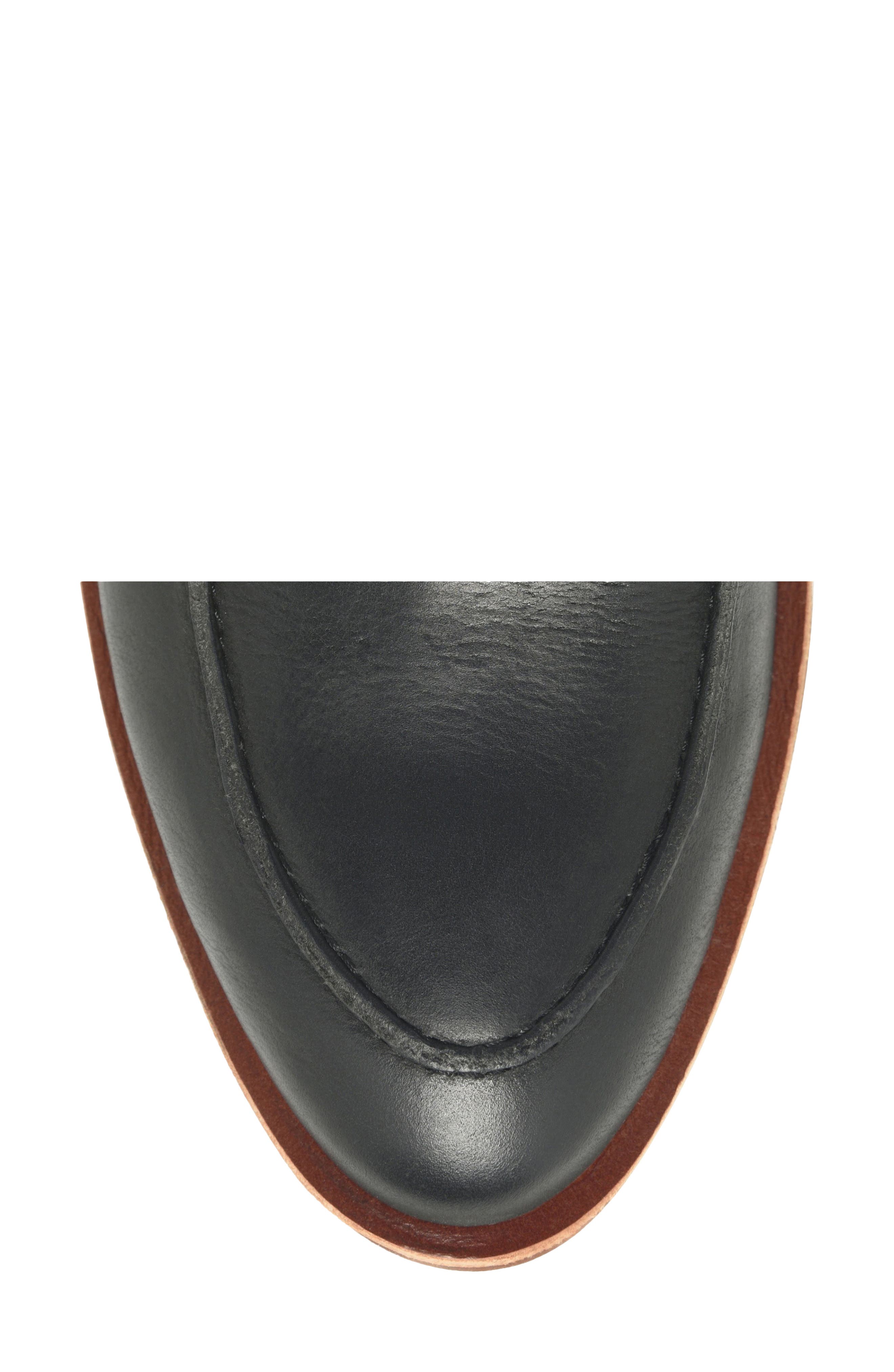 Kork-Ease<sup>®</sup> Almond Toe Bootie, Alternate, color, Black Leather