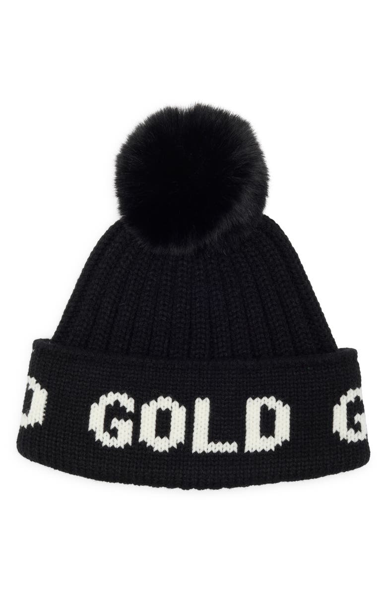 Goldbergh Hodd Pom Beanie, Main, color,