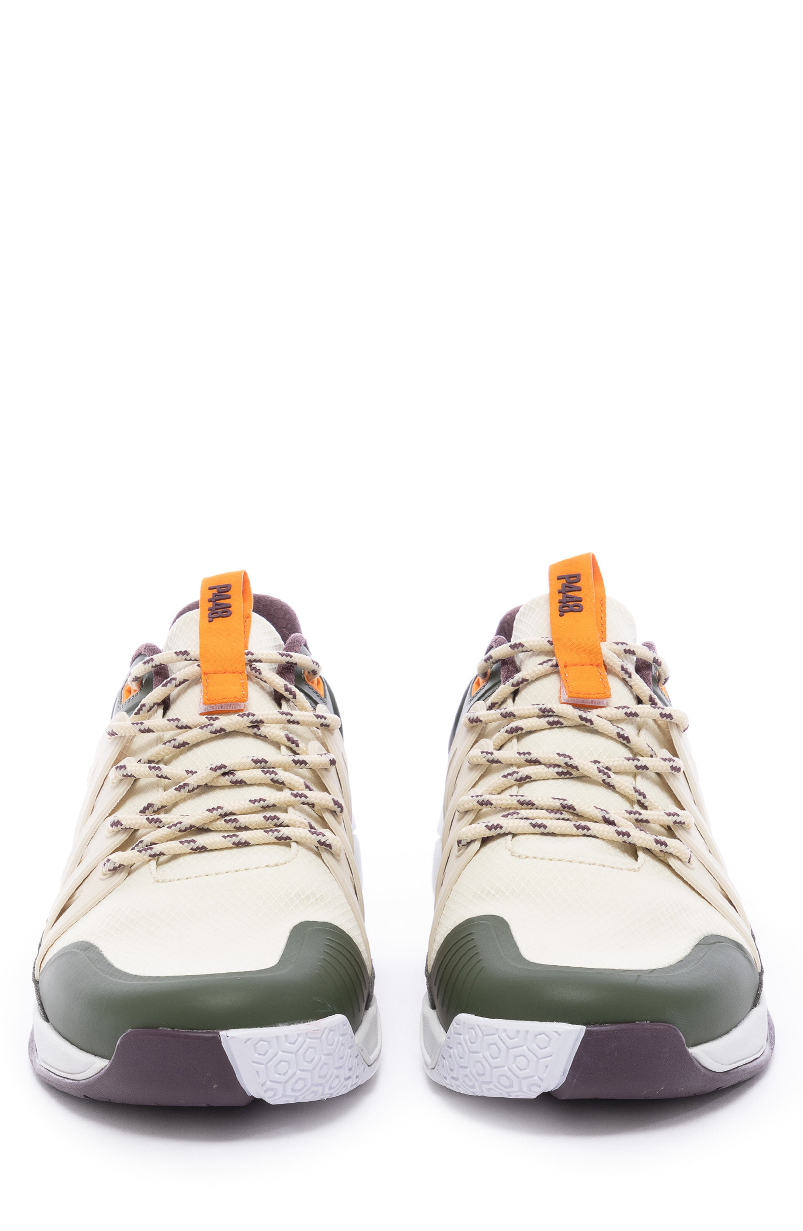 P448 Court Sneaker, Alternate, color, Army/ Sand/ Orange