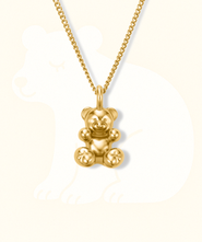Hey Harper Bear With Me Necklace