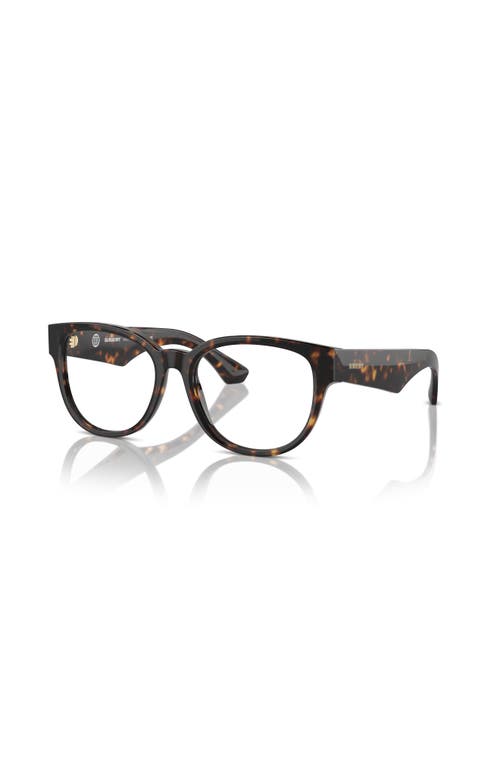 Burberry 51mm Phantos Optical Glasses In Brown