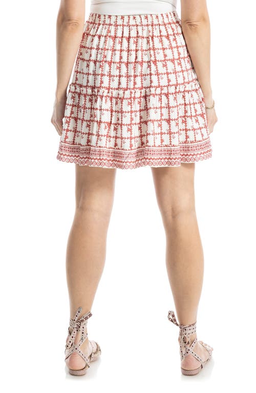 Max Studio Tiered Miniskirt