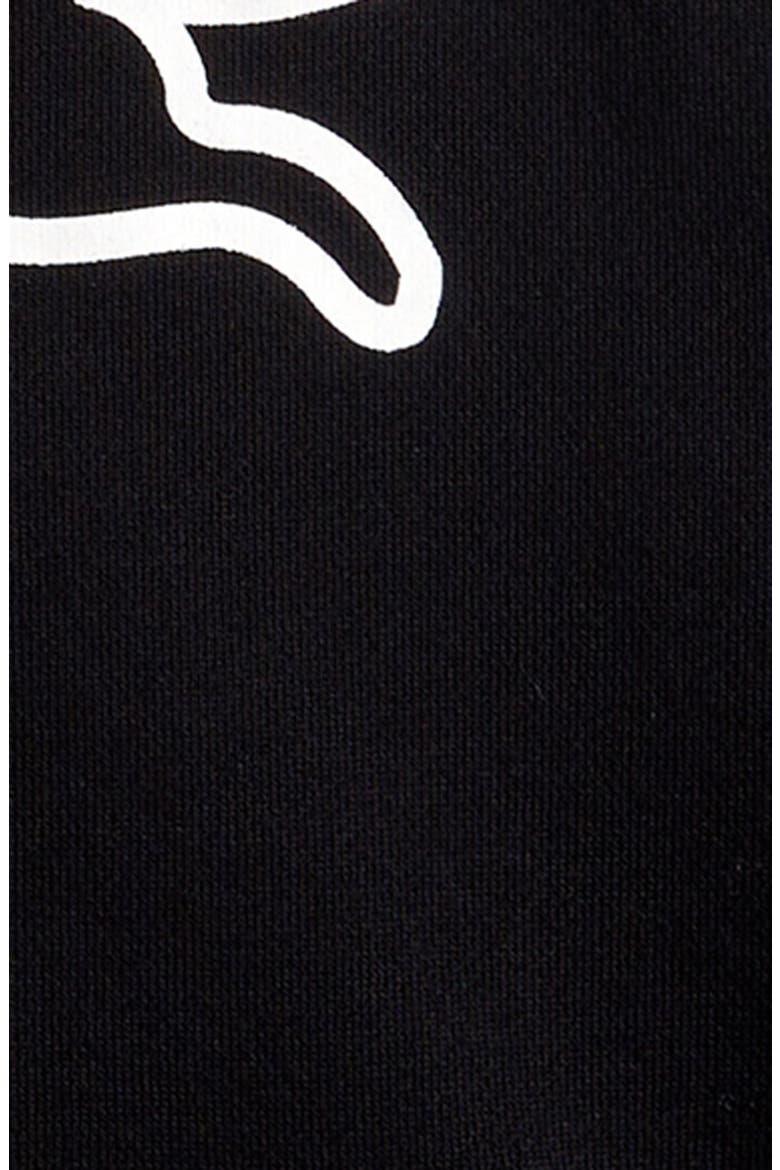 Kids' Running Dog Graphic Zip Hoodie, Alternate, color, BLACK