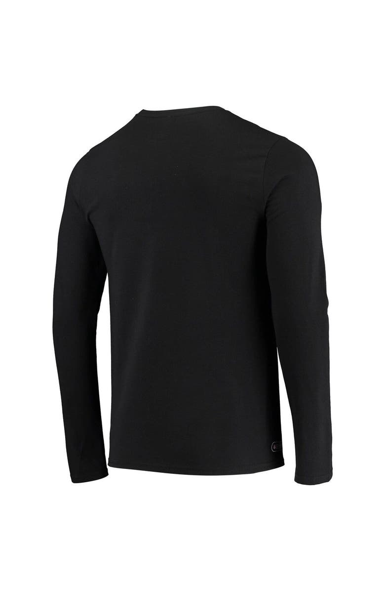 New Era Men's New Era Black Pittsburgh Steelers Combine Authentic Static Abbreviation Long Sleeve T-Shirt, Alternate, color, 