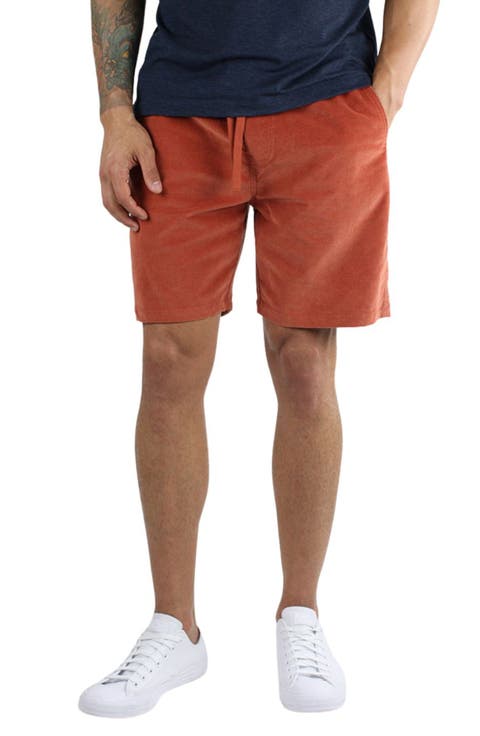 Stretch Corduroy Pull-On Shorts