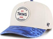 '47 Men's '47 Cream/Navy Minnesota Twins Fiji Rope Hitch Adjustable Hat