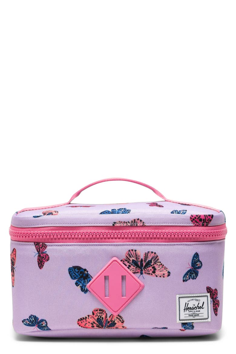 Kids' Heritage Lunch Bag, Main, color, BUTTERFLY - LAVENDULA