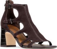 Donald Pliner Cutout Block Heel Sandal